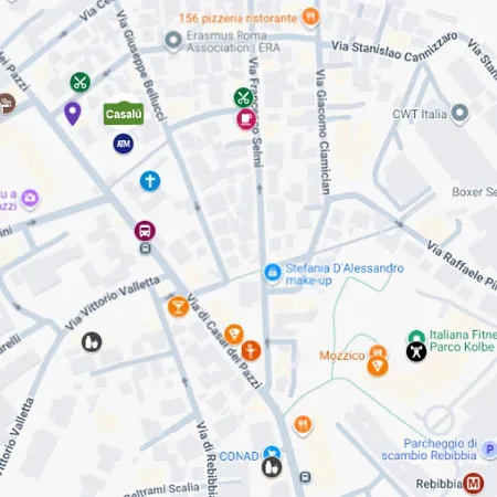 Casalú - Giardino privato - Parcheggio gratuito - 600mt da Metro Rebibbia-2